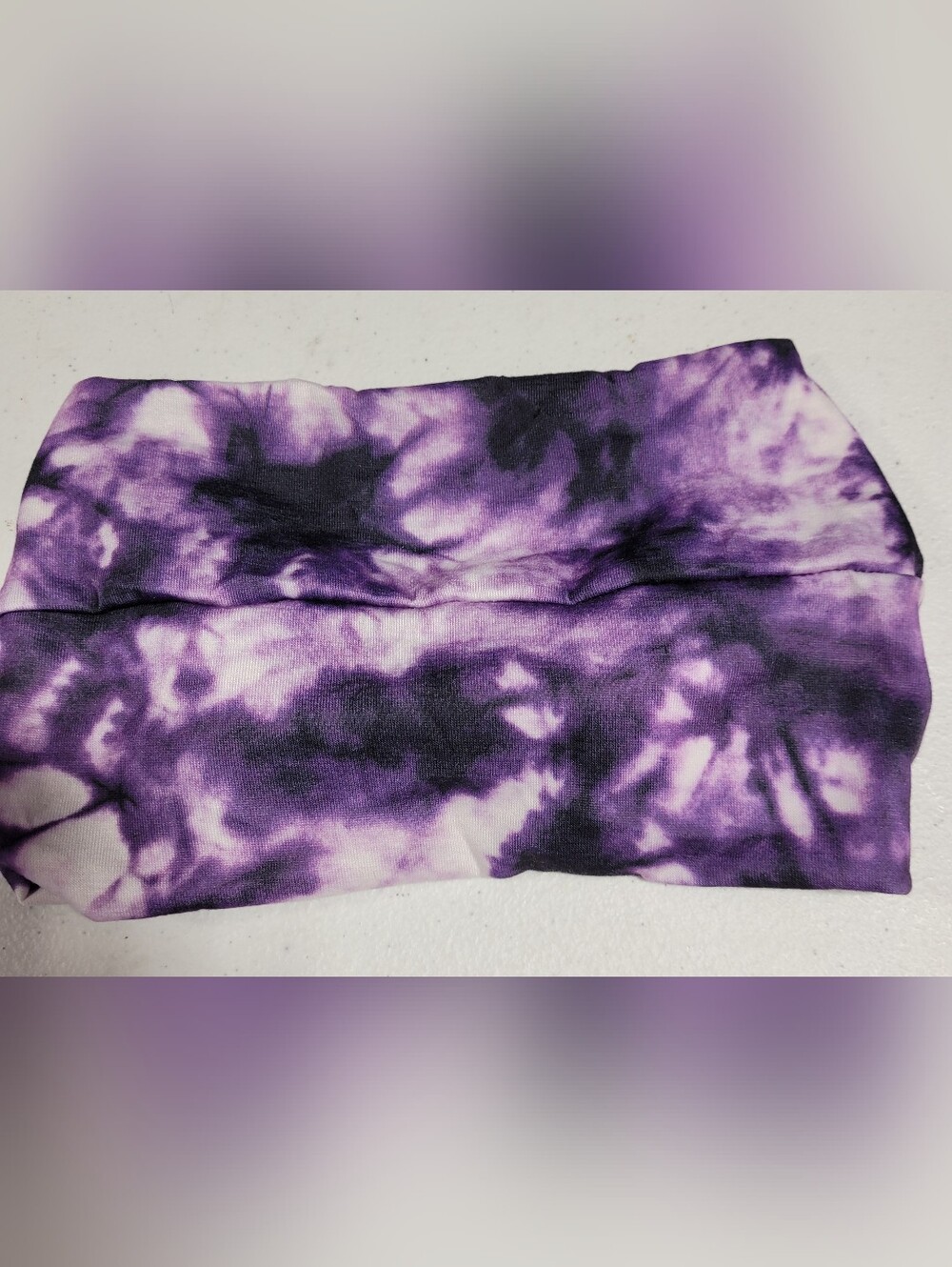 Purple Tie-Dye Headband - Women Accessories